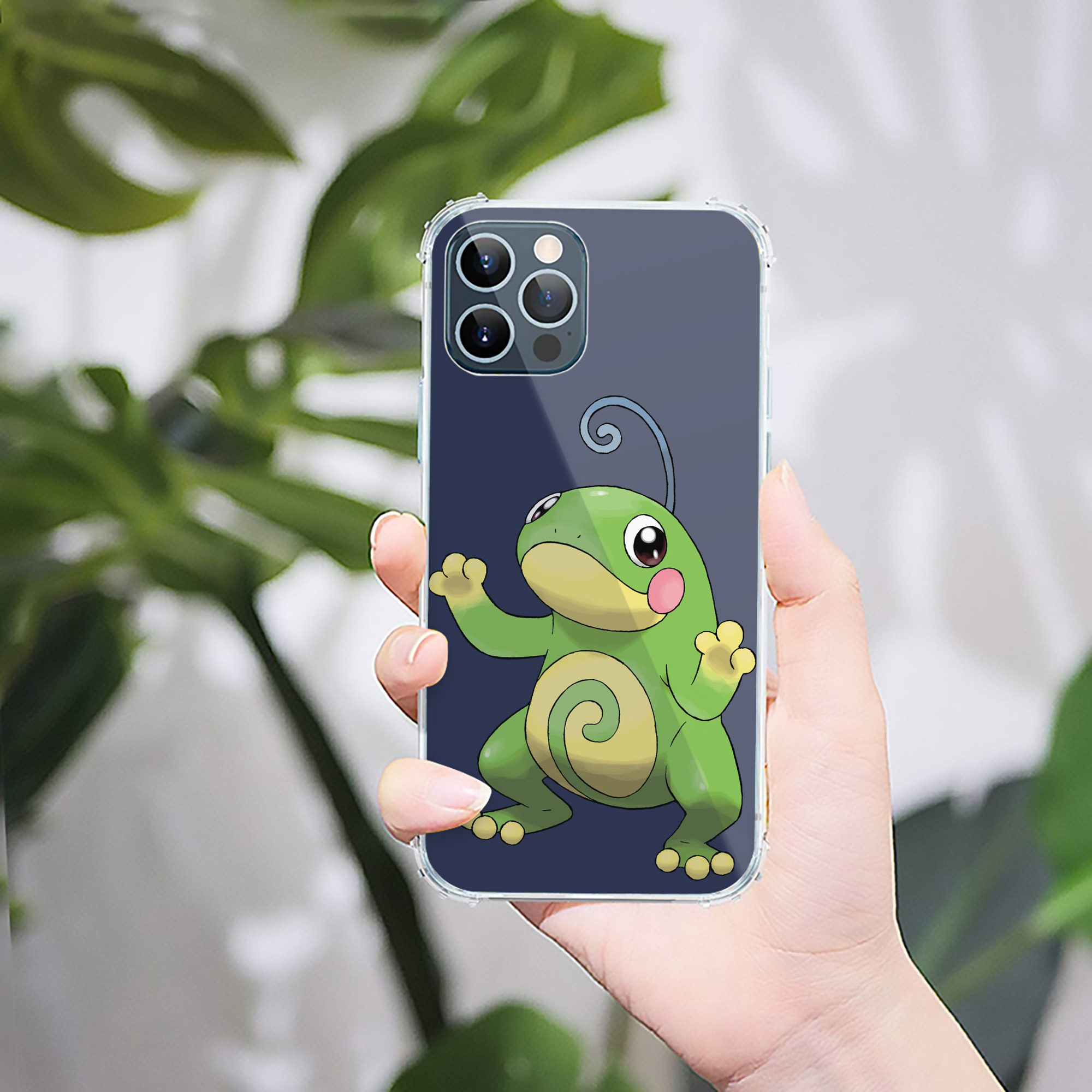 （画像用） ポケットモンスター Pokémon 【iPhone 12シリーズ対応】透明スマホケース（クリアソフトケース）